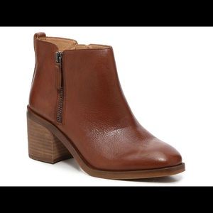 Crown Vintage Congnac Leather Ardella Bootie